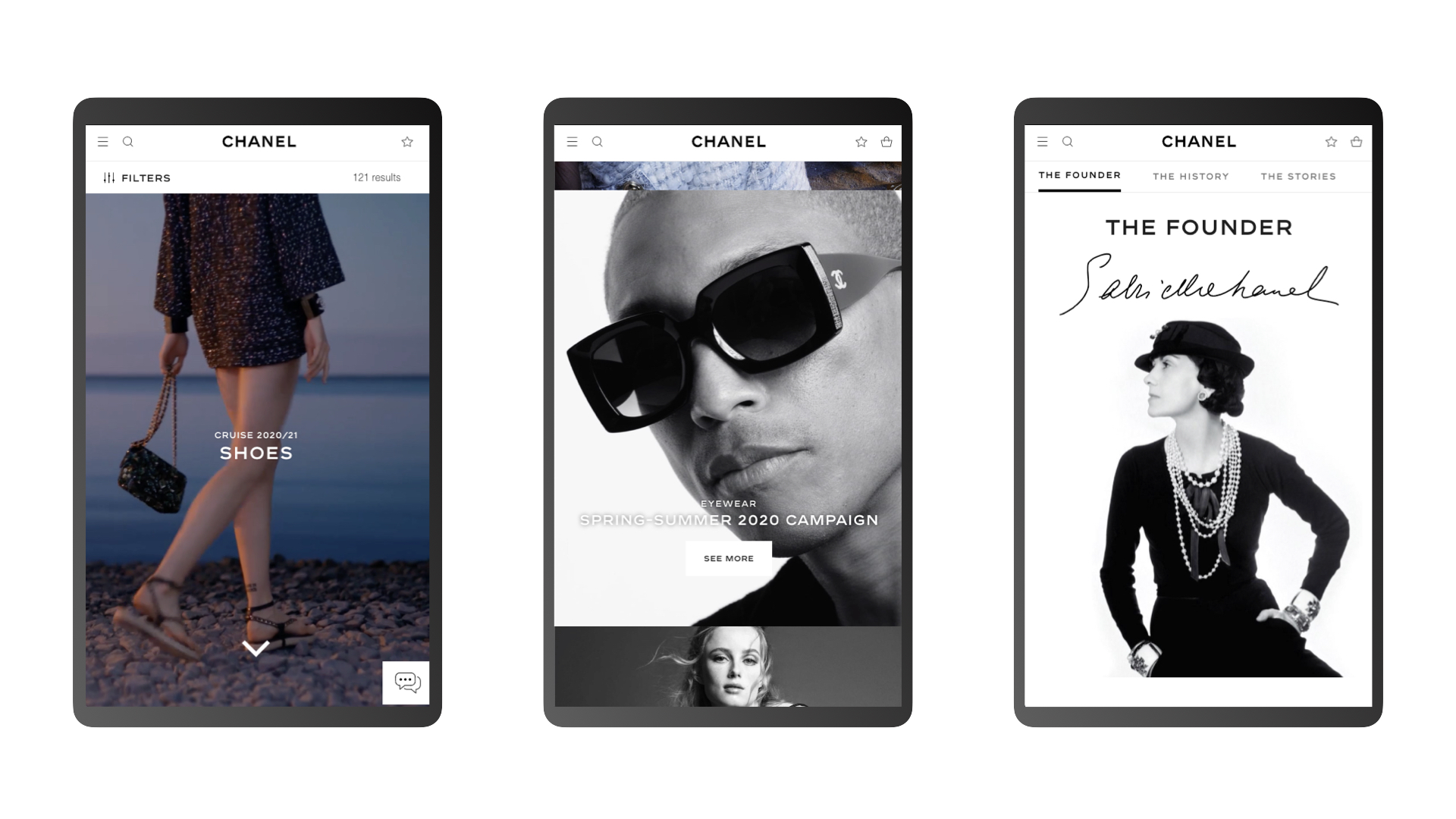 different brands - Conversion Rate Optimization For Luxury Ecommerce