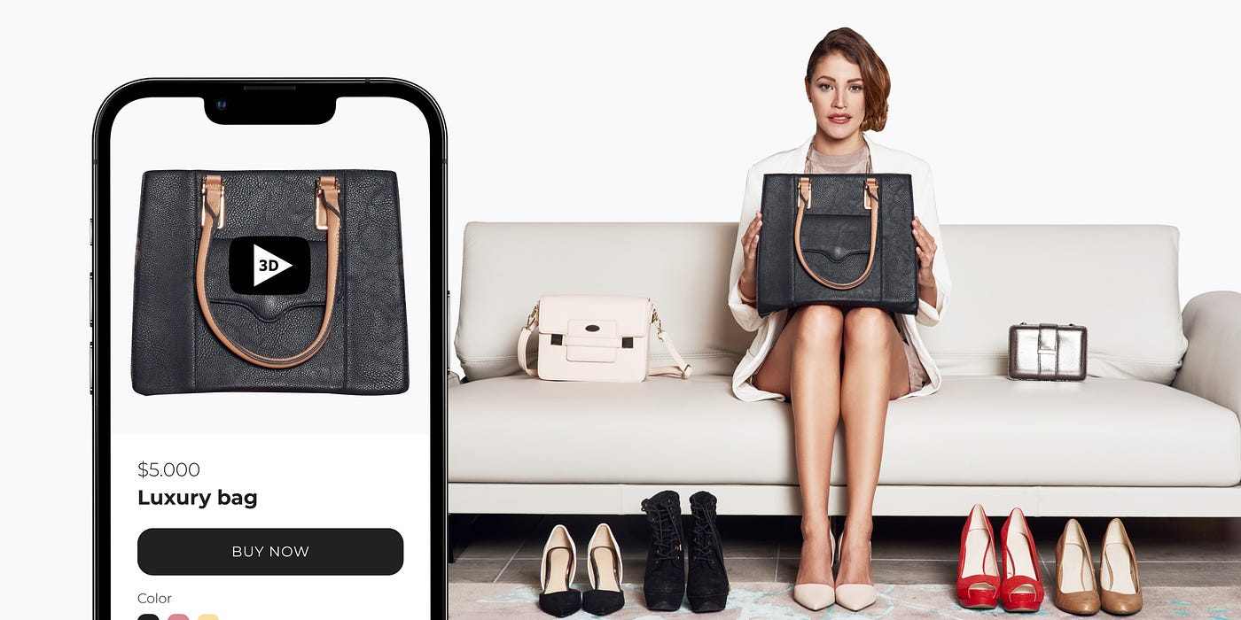 Woman shopping online - Conversion Rate Optimization For Luxury Ecommerce